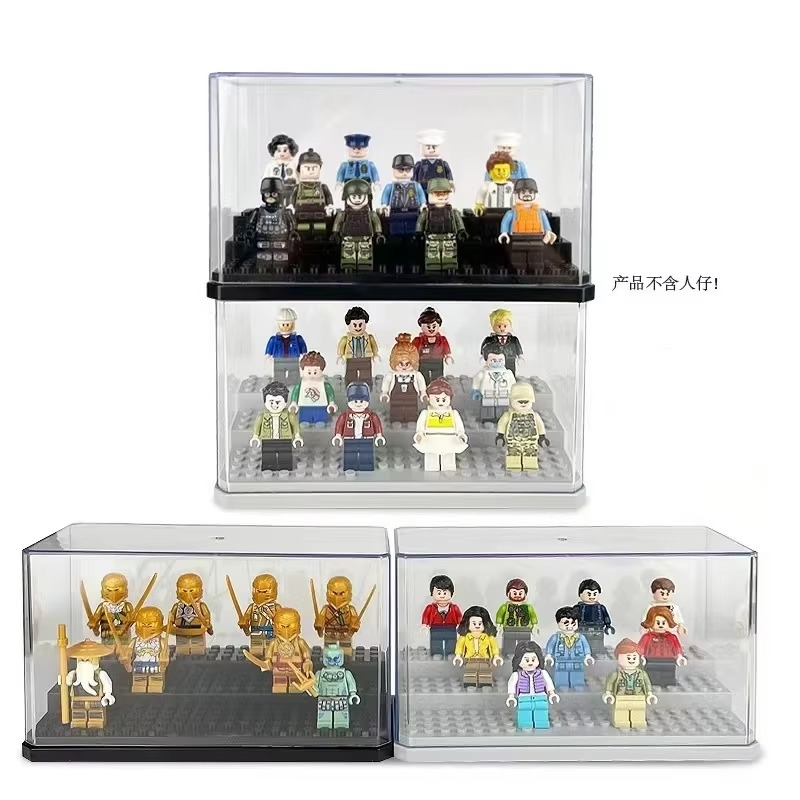 Display Case Acrylic - Витрина для акриловых минифигурок, штабелируемый и