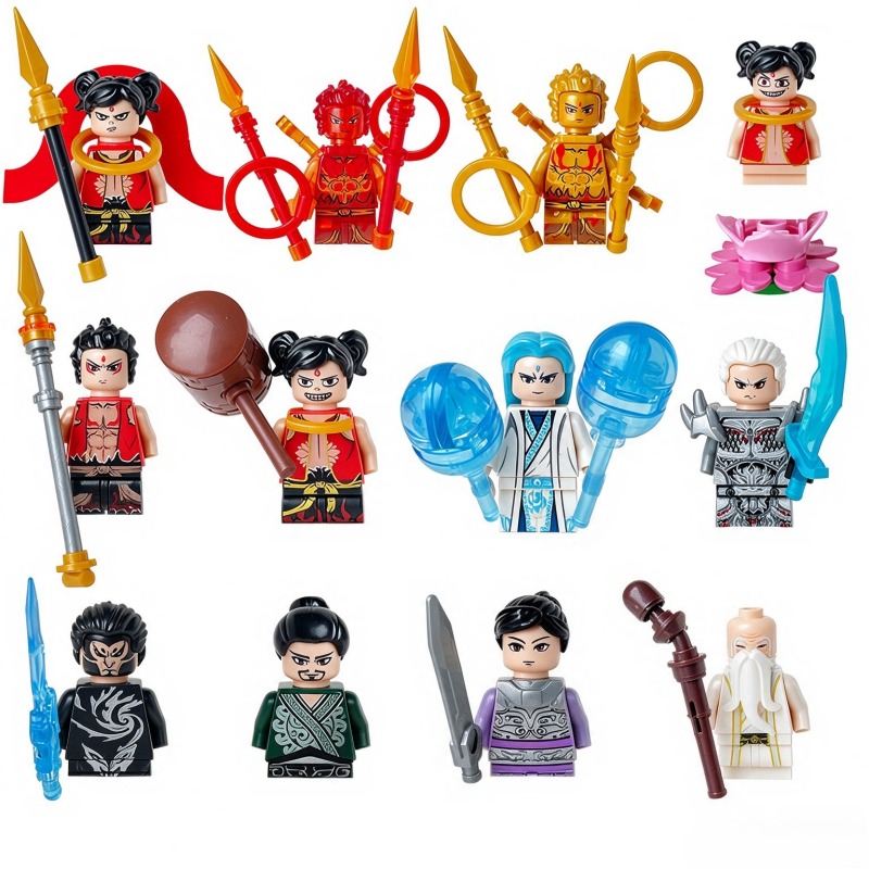Building Block Mini - Конструкторы, фигурки, куклы-гуманоиды, игрушки, мини-фигурки, куклы-гуманоиды,
