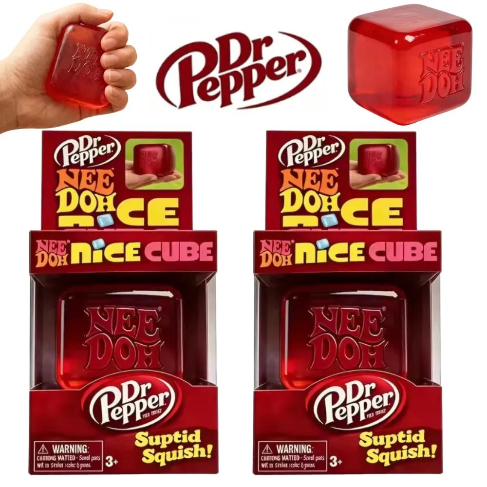 Dr Pepper X NeeDoh Nice Cube – – обзор и цена Fidget Cube Original