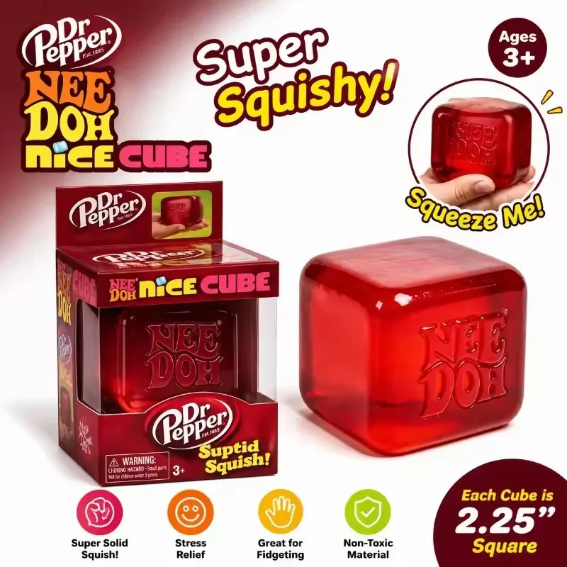 Dr Pepper X NeeDoh Nice Cube – – обзор и цена Fidget Cube Original
