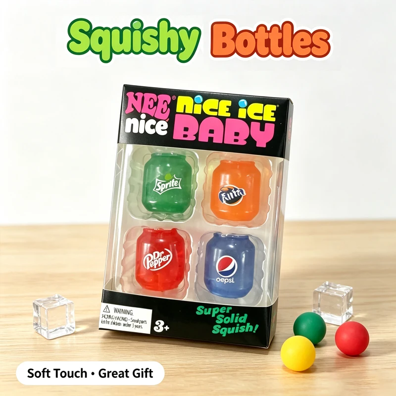 NeeDoh Squeeze Stress Can Mini – обзор и цена Fidget Cube Original